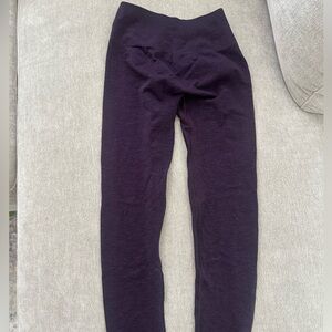 Alphalete Dark Purple Amplify Seamless Leggings